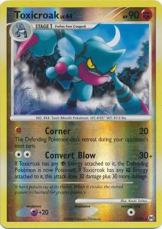 Toxicroak 11/99 (Arceus)  - Reverse Holofoil | Good Games Adelaide SA