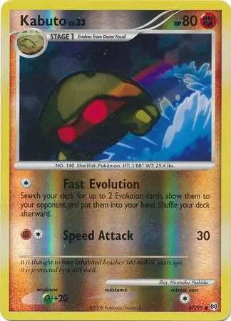 Kabuto 67/99 (Arceus)  - Reverse Holofoil | Good Games Adelaide SA