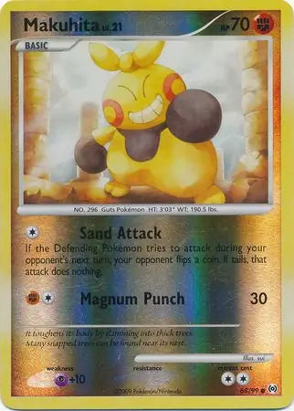 Makuhita 68/99 (Arceus)  - Reverse Holofoil | Good Games Adelaide SA