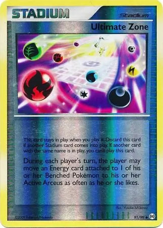 Ultimate Zone 91/99 (Arceus)  - Reverse Holofoil | Good Games Adelaide SA
