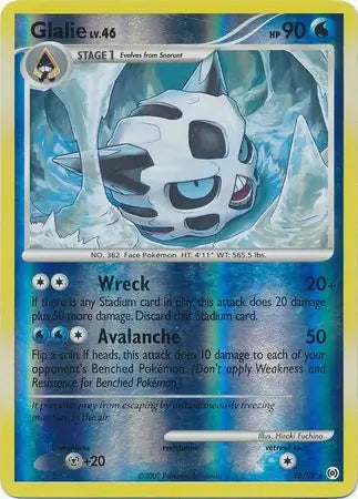 Glalie 18/99 (Arceus)  - Reverse Holofoil | Good Games Adelaide SA