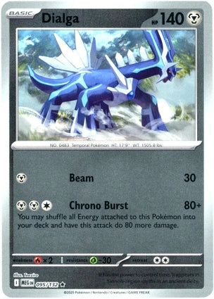Dialga 095/132 (ME01: Mega Evolution)  - Reverse Holofoil | Good Games Adelaide SA