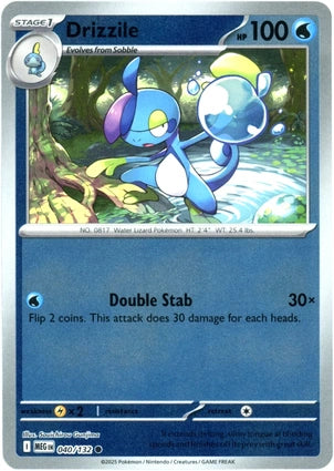 Drizzile 040/132 (ME01: Mega Evolution)  - Reverse Holofoil | Good Games Adelaide SA