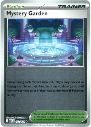 Mystery Garden 122/132 (ME01: Mega Evolution)  - Reverse Holofoil | Good Games Adelaide SA