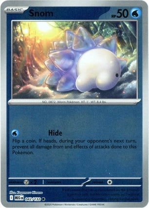 Snom 042/132 (ME01: Mega Evolution)  - Reverse Holofoil | Good Games Adelaide SA