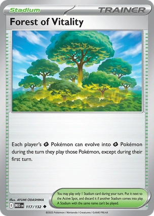 Forest of Vitality 117/132 (ME01: Mega Evolution)  | Good Games Adelaide SA