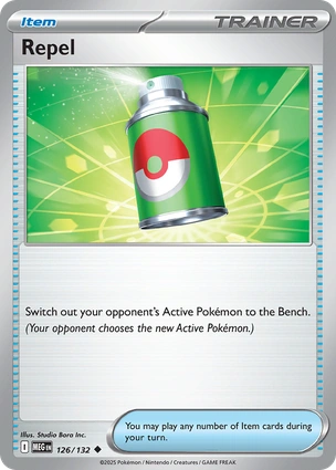 Repel 126/132 (ME01: Mega Evolution)  | Good Games Adelaide SA