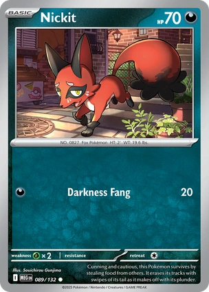 Nickit 089/132 (ME01: Mega Evolution)  | Good Games Adelaide SA
