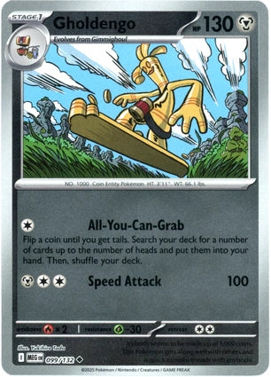 Gholdengo 099/132 (ME01: Mega Evolution)  - Reverse Holofoil | Good Games Adelaide SA