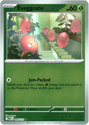 Exeggcute 004/132 (ME01: Mega Evolution)  - Reverse Holofoil | Good Games Adelaide SA