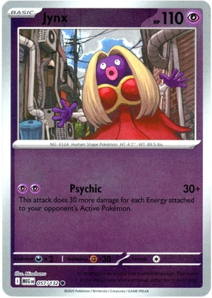 Jynx 057/132 (ME01: Mega Evolution)  - Reverse Holofoil | Good Games Adelaide SA