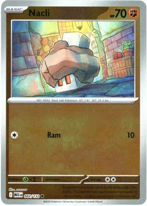 Nacli 082/132 (ME01: Mega Evolution)  - Reverse Holofoil | Good Games Adelaide SA