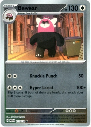 Bewear 112/132 (ME01: Mega Evolution)  - Reverse Holofoil | Good Games Adelaide SA