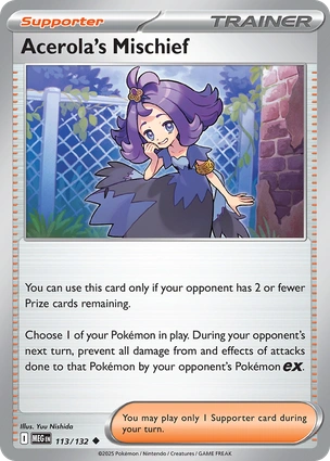 Acerola's Mischief 113/132 (ME01: Mega Evolution)  | Good Games Adelaide SA