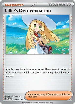Lillies Determination 119 132 119/132 (ME01: Mega Evolution)  | Good Games Adelaide SA