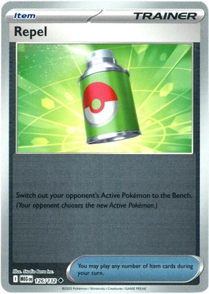 Repel 126/132 (ME01: Mega Evolution)  - Reverse Holofoil | Good Games Adelaide SA