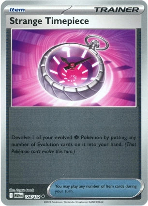 Strange Timepiece 128/132 (ME01: Mega Evolution)  - Reverse Holofoil | Good Games Adelaide SA