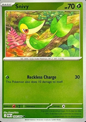 Snivy 004/088 (ME03: Perfect Order)  - Reverse Holofoil | Good Games Adelaide SA