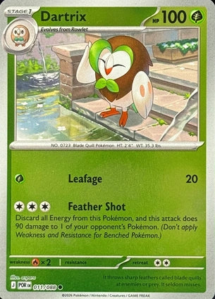 Dartrix 011/088 (ME03: Perfect Order)  - Reverse Holofoil | Good Games Adelaide SA