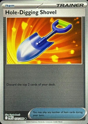 Hole Digging Shovel 074/088 (ME03: Perfect Order)  - Reverse Holofoil | Good Games Adelaide SA