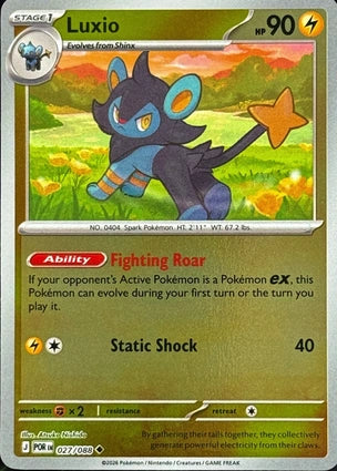 Luxio 027/088 (ME03: Perfect Order)  - Reverse Holofoil | Good Games Adelaide SA