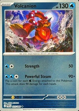 Volcanion 025/088 (ME03: Perfect Order)  - Reverse Holofoil | Good Games Adelaide SA