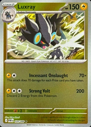Luxray 028/088 (ME03: Perfect Order)  - Reverse Holofoil | Good Games Adelaide SA