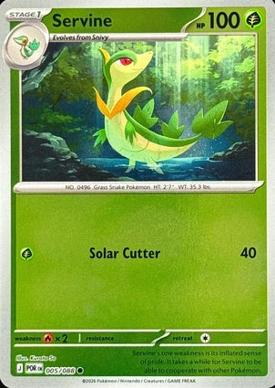Servine 005/088 (ME03: Perfect Order)  - Reverse Holofoil | Good Games Adelaide SA