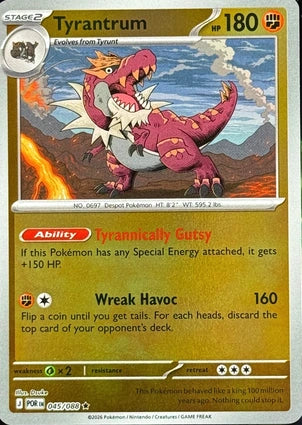 Tyrantrum 045/088 (ME03: Perfect Order)  - Reverse Holofoil | Good Games Adelaide SA