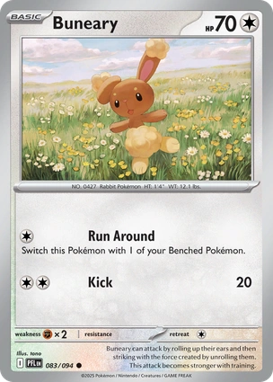 Buneary 083/094 (ME02: Phantasmal Flames)  | Good Games Adelaide SA