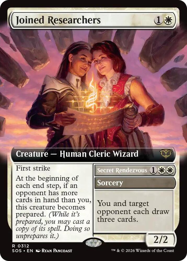 Joined Researchers Extended Art 312 (Secrets of Strixhaven)  - Foil | Good Games Adelaide SA