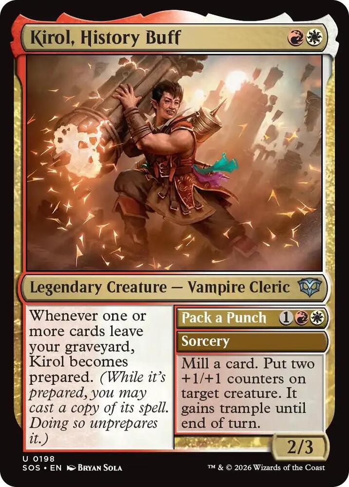 Kirol, History Buff // Pack a Punch 198 (Secrets of Strixhaven)  - Foil | Good Games Adelaide SA