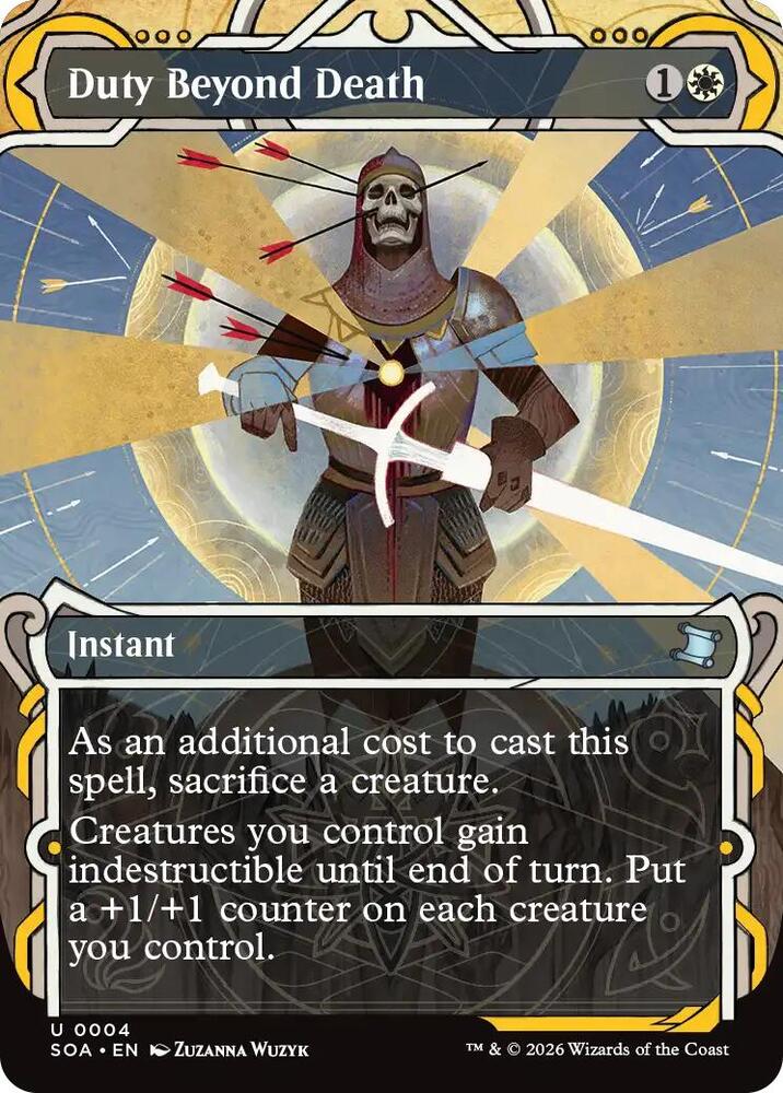 Duty Beyond Death 4 (Secrets of Strixhaven: Mystical Archive)  - Foil | Good Games Adelaide SA