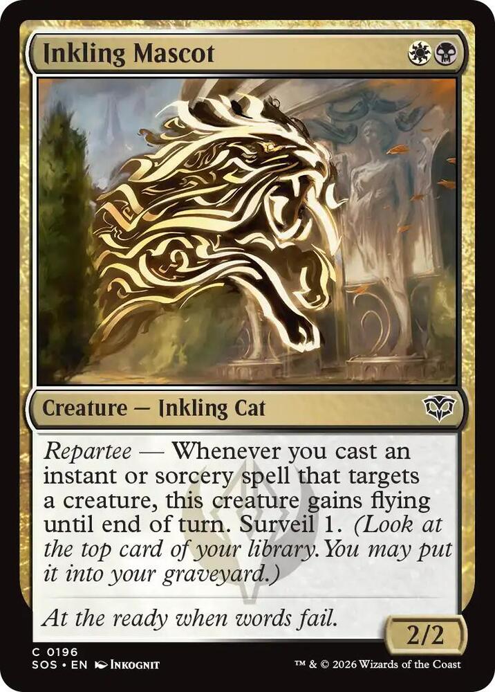 Inkling Mascot 196 (Secrets of Strixhaven)  - Foil | Good Games Adelaide SA
