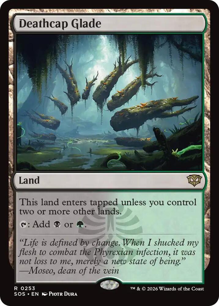 Deathcap Glade 253 (Secrets of Strixhaven)  - Foil | Good Games Adelaide SA