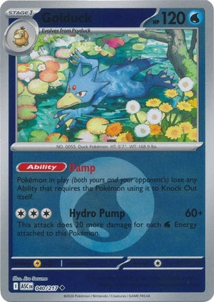 Golduck 040/217 (ME: Ascended Heroes)  - Reverse Holofoil | Good Games Adelaide SA