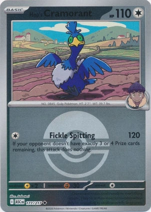 Hops Cramorant Poke Ball 177/217 (ME: Ascended Heroes)  - Poke Ball Holofoil | Good Games Adelaide SA