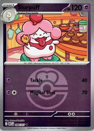 Slurpuff 094/217 (ME: Ascended Heroes)  - Reverse Holofoil | Good Games Adelaide SA