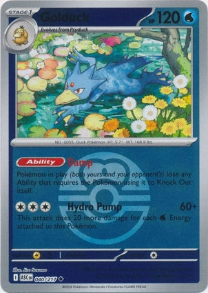 Golduck Love Ball 040/217 (ME: Ascended Heroes)  - Love Ball Holofoil | Good Games Adelaide SA