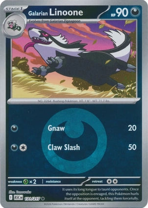 Galarian Obstagoon 132/217 (ME: Ascended Heroes)  - Reverse Holofoil | Good Games Adelaide SA