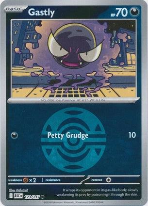 Gastly 123/217 (ME: Ascended Heroes)  - Reverse Holofoil | Good Games Adelaide SA