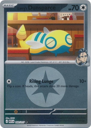 Larry's Dunsparce 163/217 (ME: Ascended Heroes)  - Reverse Holofoil | Good Games Adelaide SA