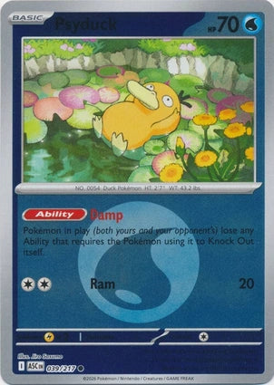 Psyduck 039/217 (ME: Ascended Heroes)  - Reverse Holofoil | Good Games Adelaide SA