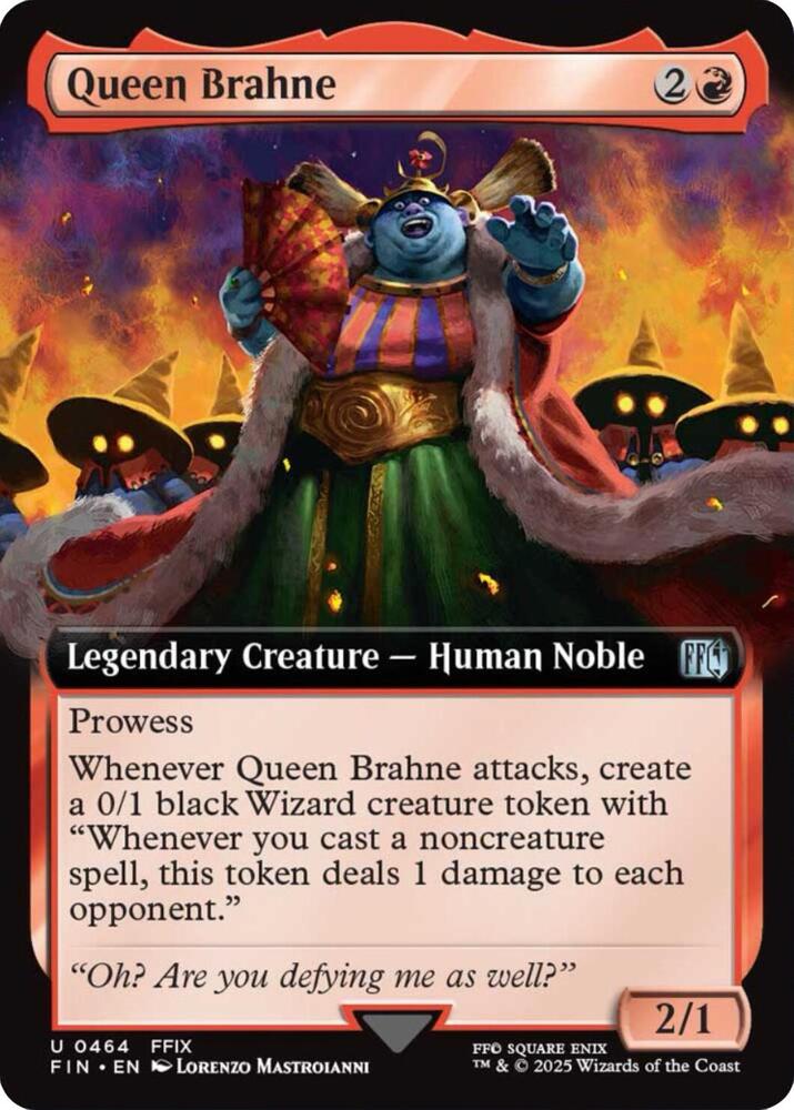 Queen Brahne Extended Art (Dupe) 464 (FINAL FANTASY)  | Good Games Adelaide SA