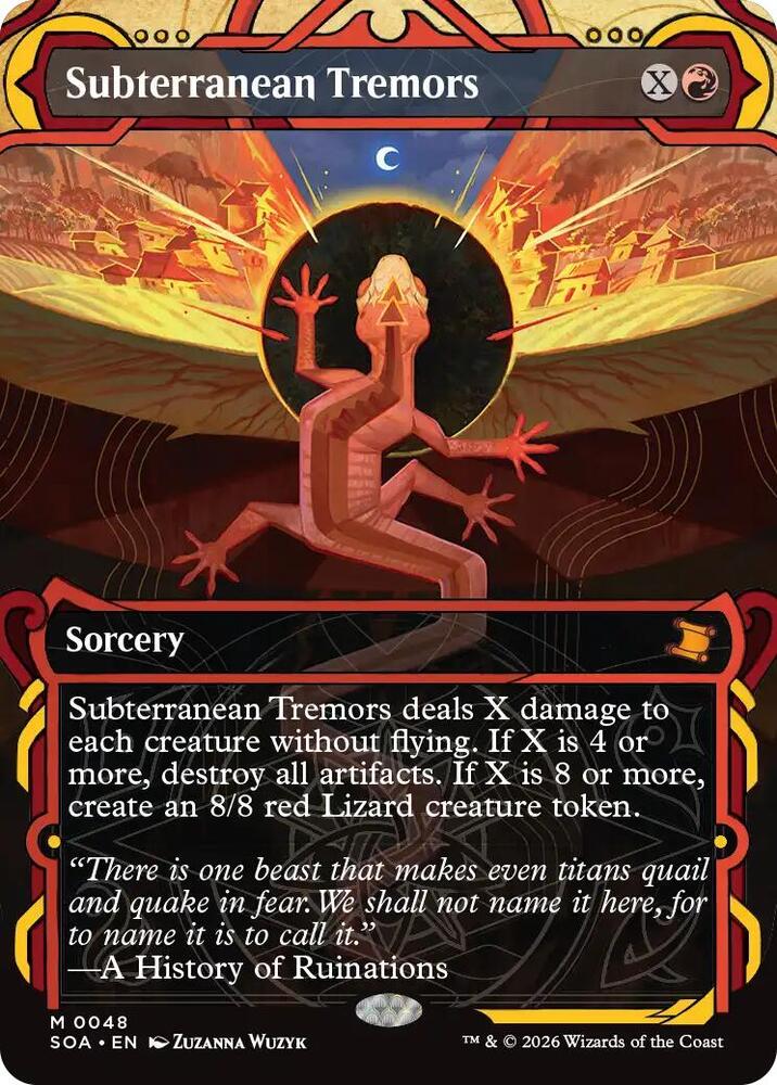 Subterranean Tremors 48 (Secrets of Strixhaven: Mystical Archive)  - Foil | Good Games Adelaide SA