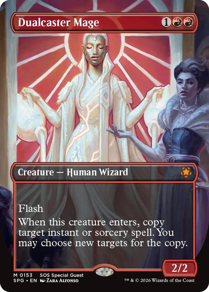 Dualcaster Mage 153 (Special Guests)  - Borderless Foil | Good Games Adelaide SA