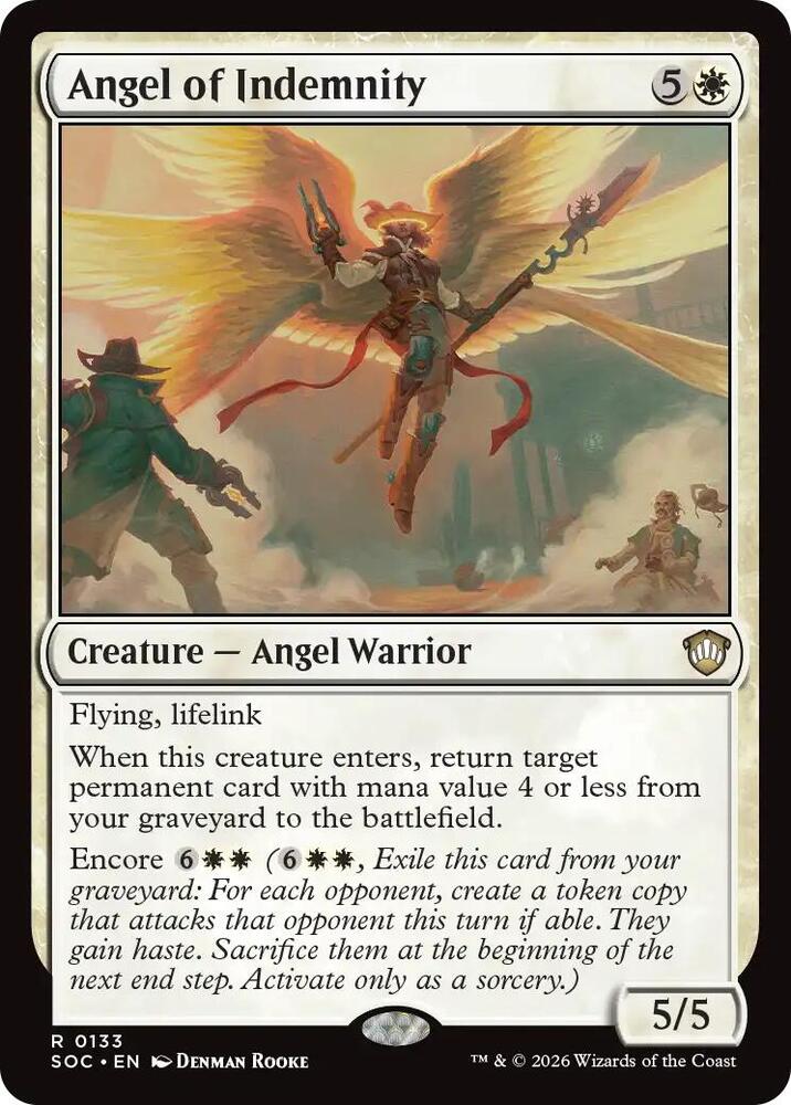 Angel of Indemnity 133 (Commander: Secrets of Strixhaven)  | Good Games Adelaide SA