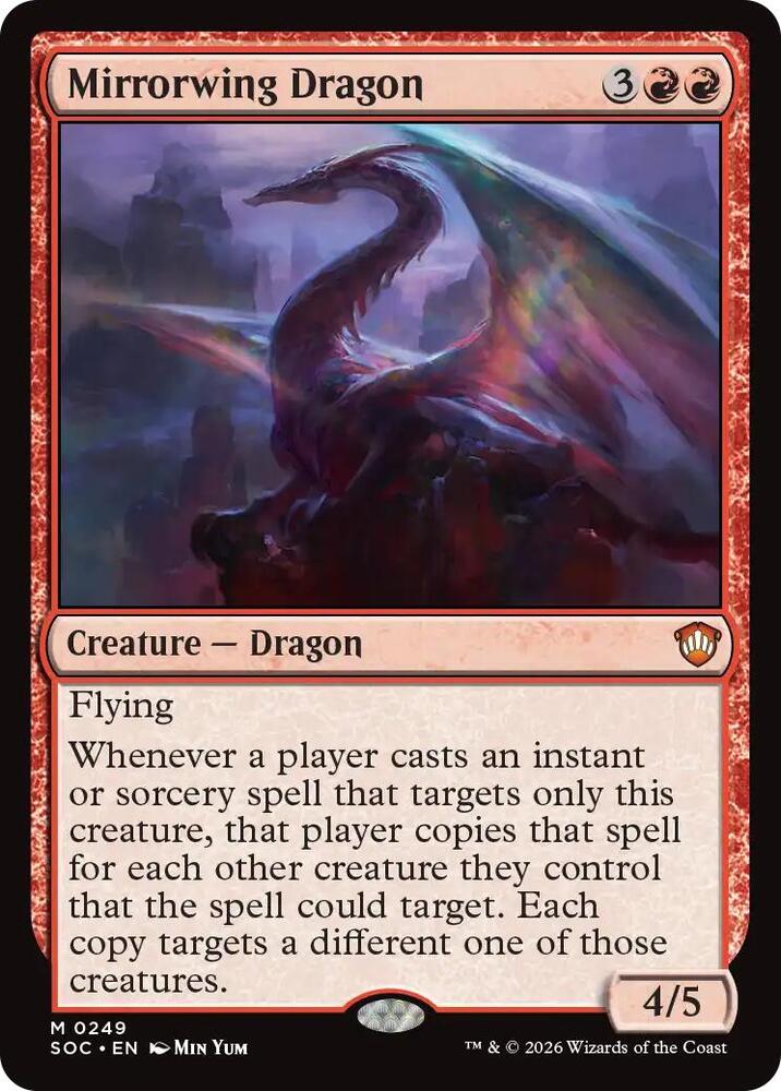 Mirrorwing Dragon 249 (Commander: Secrets of Strixhaven)  | Good Games Adelaide SA