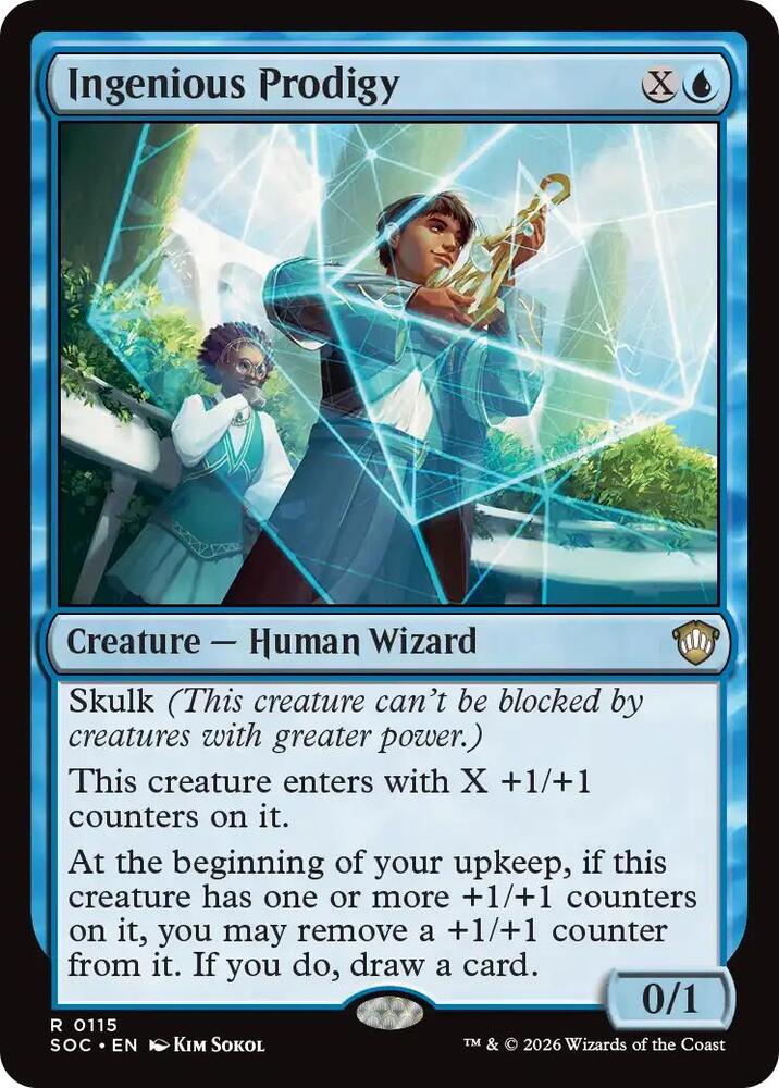 Ingenious Prodigy 115 (Commander: Secrets of Strixhaven)  | Good Games Adelaide SA