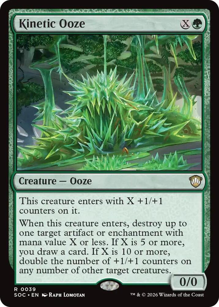 Kinetic Ooze 39 (Commander: Secrets of Strixhaven)  | Good Games Adelaide SA